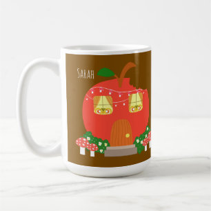 Apple Fruit Frog House Kaffeetasse