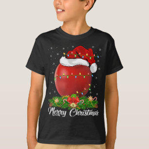 Apple Fruit Lover Matching Weihnachtsmannmütze App T-Shirt