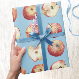 Apple Fruit Watercolor Geschenkpapier
