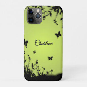 Apple Glow Butterfly Garden Personalisiert Case-Mate iPhone Hülle