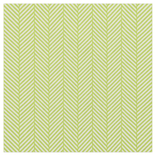 Apple Green Herringbone Stoff (Nahaufnahme)