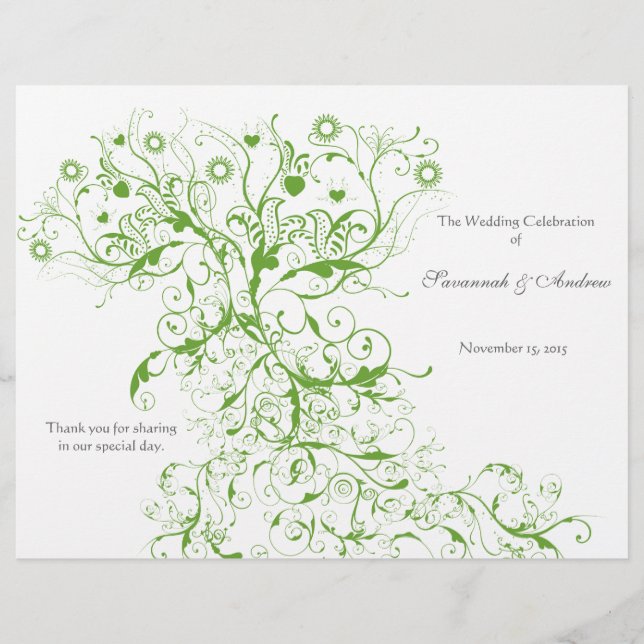 Apple Green Love Bird Wirbel Program (Vorderseite)
