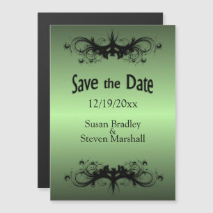 Apple Green Save the Date Magneteinladung
