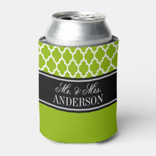 Apple Green Whmarokkanisch #4 CB Black Name Weddin Dosenkühler