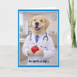 Apple Health  Get Well Card  AA-1 Karte