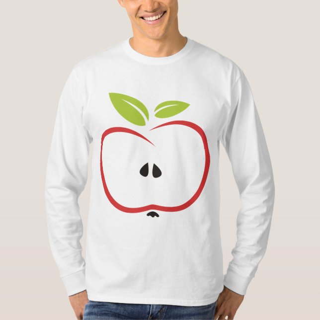 Apple Healthy Red Fruit T-Shirt (Vorderseite)