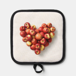 Apple Heart Topflappen