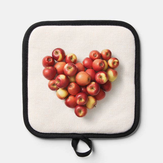 Apple Heart Topflappen (Vorderseite)