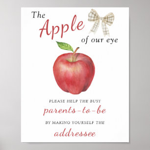 Apple - Hilfe für den betreuten Adressaten Poster