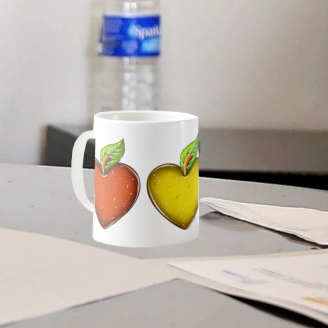 Apple Hört Lehrer's Geschenkidee Tasse (Von Creator hochgeladen)