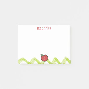 Apple Individuelle Name Monogram Post it® Notes Post-it Klebezettel