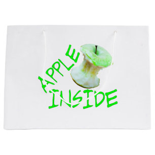 Apple Inside Große Geschenktüte