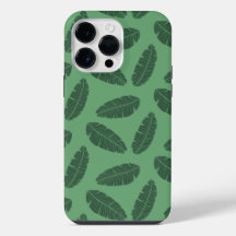 Apple iPhone 11 Pro Max grünliches Blätter-Muster