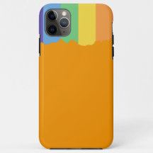 Apple iPhone 11 Pro Max Regenbogen Muster Gehäuse