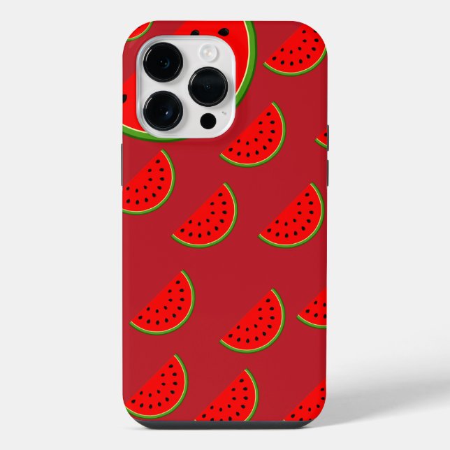 Apple iPhone 11 Pro Max | Wassermelonen-Muster Hülle (Rückseite)