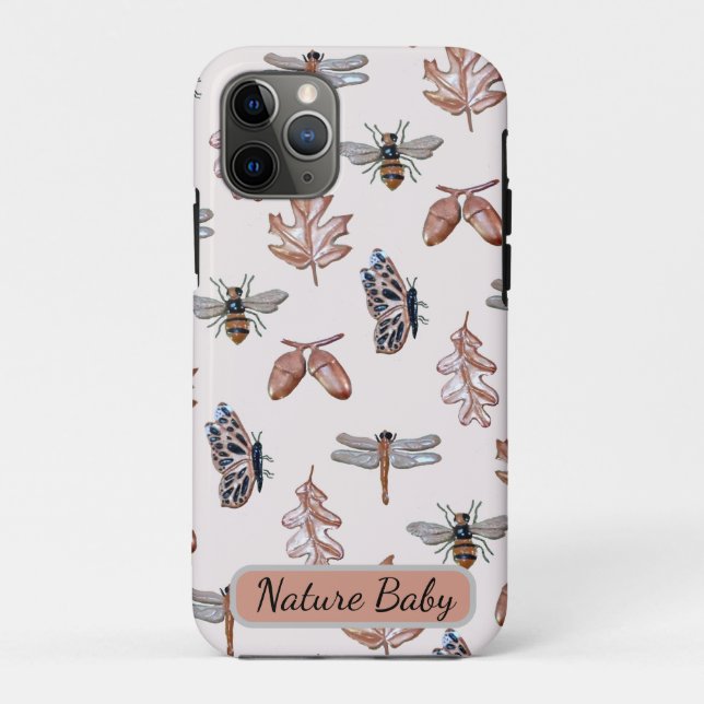 Apple iPhone 11Pro Case Nature Baby Creme (Rückseite)