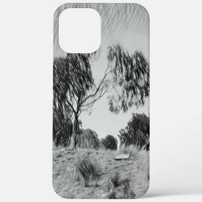 Apple iPhone 12 Pro Hülle Kunst und Design (Rückseite)