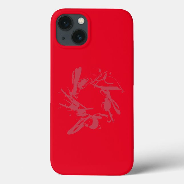 Apple iPhone 13 Gehäuse Art Design Case-Mate iPhone Hülle (Rückseite)