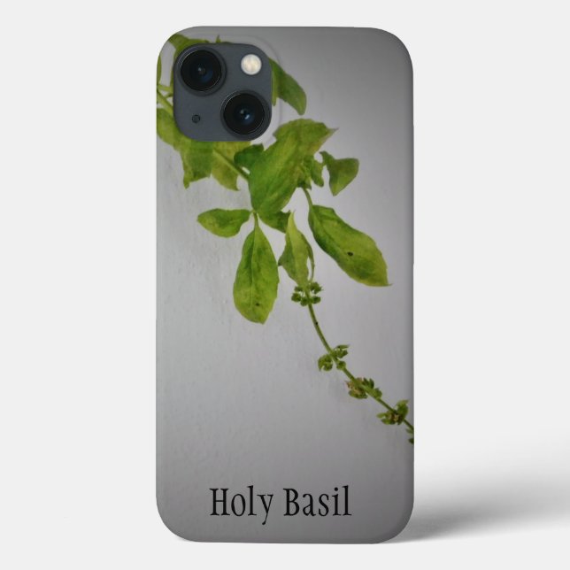 Apple iPhone 13 Gehäuse Holy Basil Design Stil Case-Mate iPhone Hülle (Rückseite)