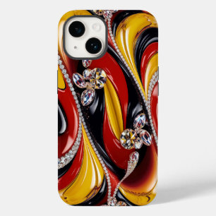 Apple iPhone 14 Case-Mate Belgische Farben Hülle