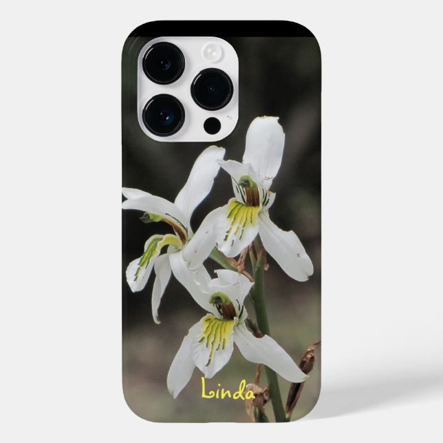 Apple iPhone 14 PRO Fall White Orchid Case-Mate iPhone Hülle (Rückseite)