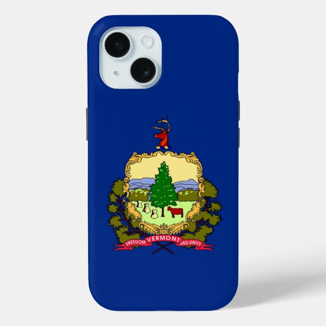 Apple iPhone 15 Case-Mate, Flagge des Bundesstaate Case-Mate iPhone Hülle (Rückseite)