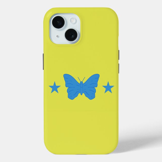 Apple iPhone 15 Case-Mate mit Bady Bassitt-Flagge Hülle (Rückseite)