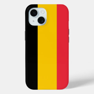 Apple iPhone 15 Case-Mate mit belgischer Flagge Hülle