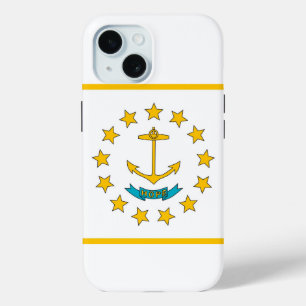 Apple iPhone 15 Case-Mate mit der Flagge von Rhode Hülle