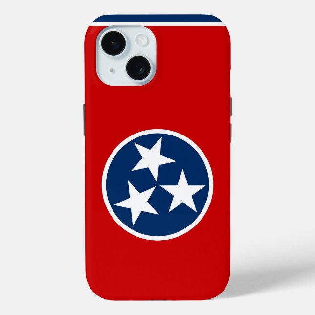Apple iPhone 15 Case-Mate mit der Flagge von Tenne Hülle (Rückseite)