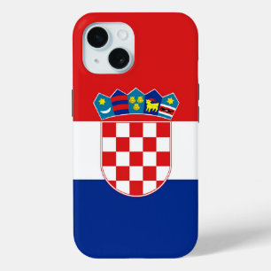Apple iPhone 15 Case-Mate mit kroatischer Flagge Hülle