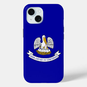Apple iPhone 15 Case-Mate mit Louisiana-Flagge Hülle