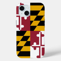 Apple iPhone 15 Case-Mate mit Maryland-Flagge