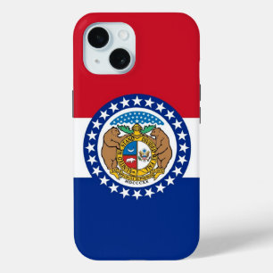 Apple iPhone 15 Case-Mate mit Missouri-Flagge Hülle