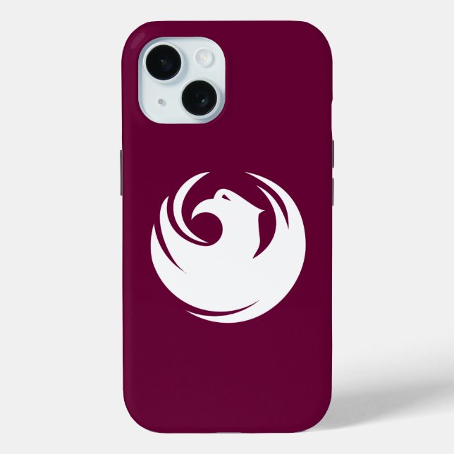 Apple iPhone 15 Case-Mate mit Phoenix-Fahne Hülle (Rückseite)