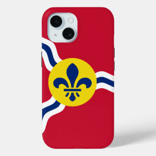 Apple iPhone 15 Case-Mate mit St. Louis-Flagge Hülle