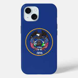 Apple iPhone 15 Case-Mate, Utah-Flagge Case-Mate iPhone Hülle