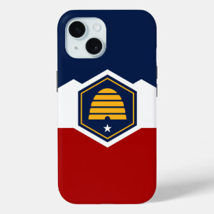 Apple iPhone 15 Case-Mate, Utah neue Staatsflagge Case-Mate iPhone Hülle