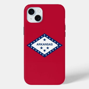 Apple iPhone 15 Plus Case-Mate, Akansas-Flag Case-Mate iPhone Hülle