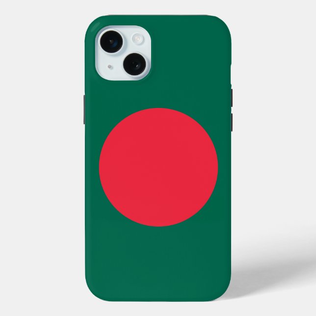 Apple iPhone 15 Plus Hülle, Bangladesch-Flagge Case-Mate iPhone Hülle (Rückseite)