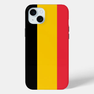 Apple iPhone 15 Plus Hülle, belgische Flagge Case-Mate iPhone Hülle
