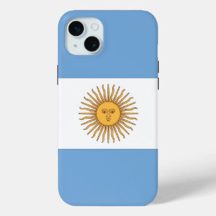 Apple iPhone 15 Plus Hülle, Flagge Argentiniens Case-Mate iPhone Hülle