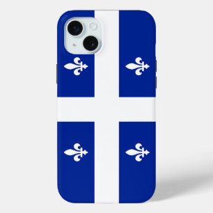 Apple iPhone 15 Plus Hülle, Flagge von Québec Case-Mate iPhone Hülle