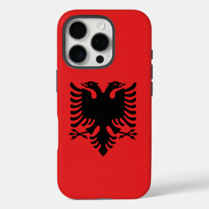 Apple iPhone 15 Pro Case-Mate, Albanien Flagge iPhone 16 Pro Hülle