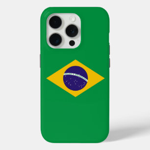 Apple iPhone 15 Pro Case-Mate, Brasilien-Flagge Case-Mate iPhone Hülle