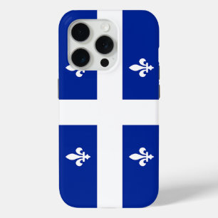 Apple iPhone 15 Pro Case-Mate, Flagge von Quebec Case-Mate iPhone Hülle