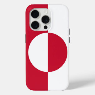 Apple iPhone 15 Pro Case-Mate, grönländische Flagg Case-Mate iPhone Hülle