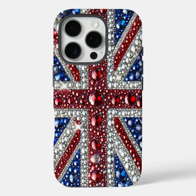 Apple iPhone 15 Pro Case-Mate, UK-Farben Case-Mate iPhone Hülle (Rückseite)