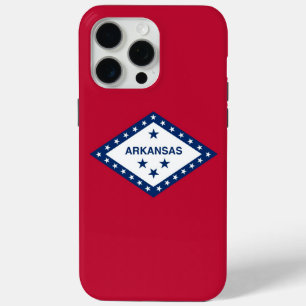 Apple iPhone 15 Pro Max Fall, Arkansas Flag Case-Mate iPhone Hülle