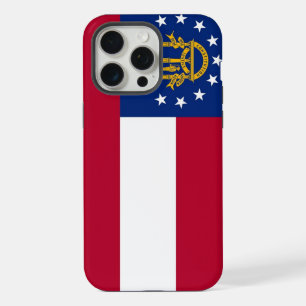 Apple iPhone 15 Pro Max Fall, Georgia Flag Hülle